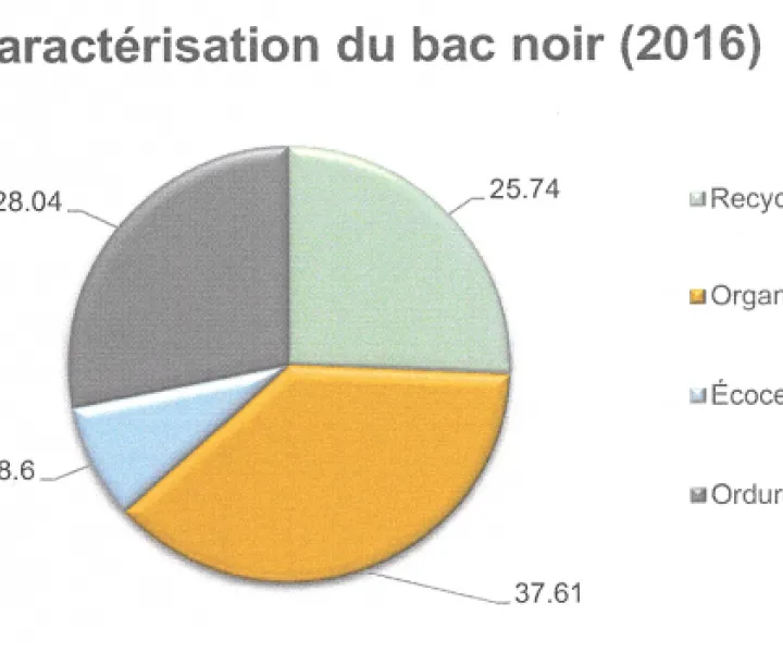 caractérisation du bac noir