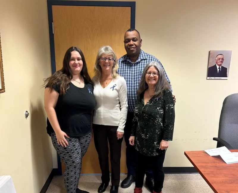 Journée nationale de l’enfant, ruban bleu