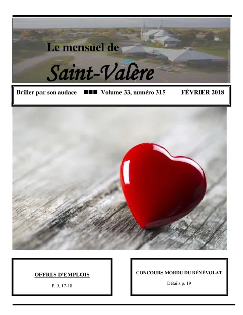 Le Mensuel de Saint-Valère