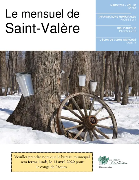 Le mensuel de Saint-Valère